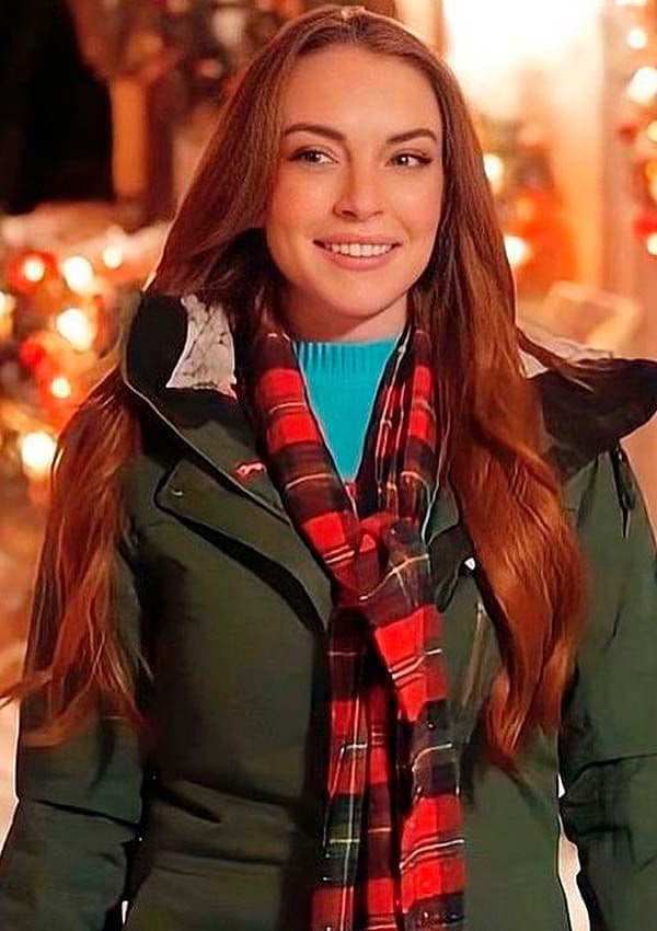 Lindsay Lohan en la película 'Falling for Christmas'