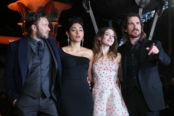 Joel Edgerton y Golshifteh Farahani con María Valverde y Christian Bale, el elenco de Exodus llegó a Londres para el preestreno de la cinta