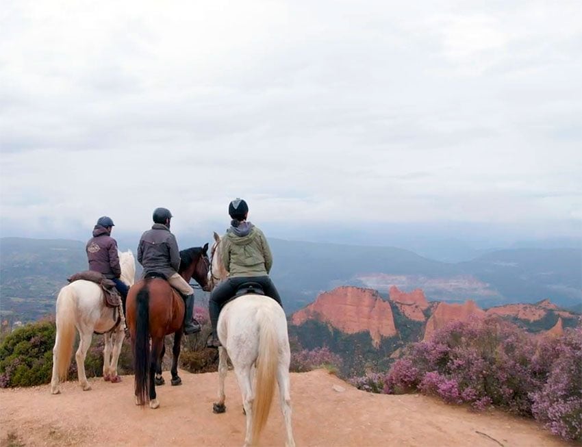 Paseos a caballo por Las Médulas, Léon