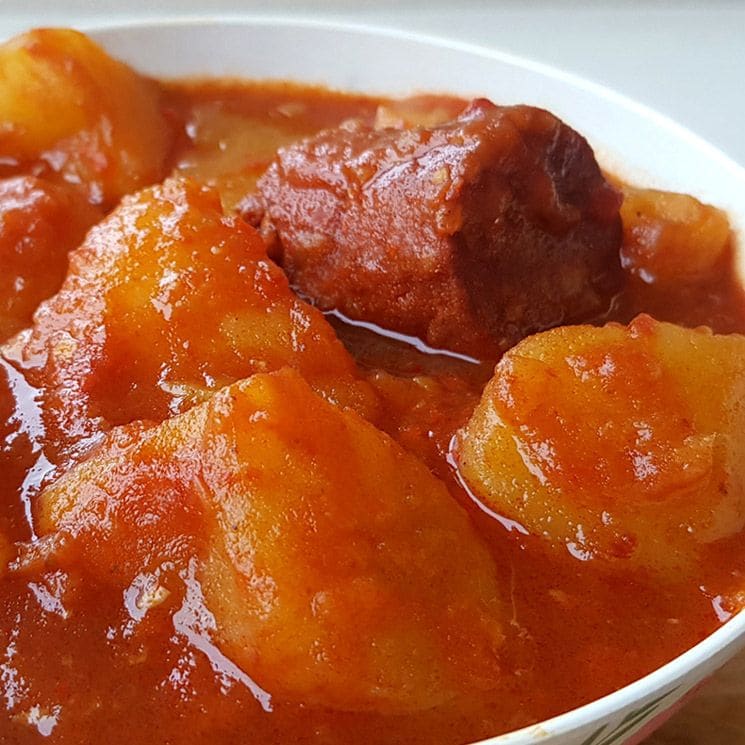 patatas chorizo