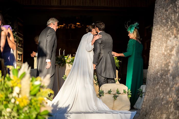 Boda religiosa al aire libre