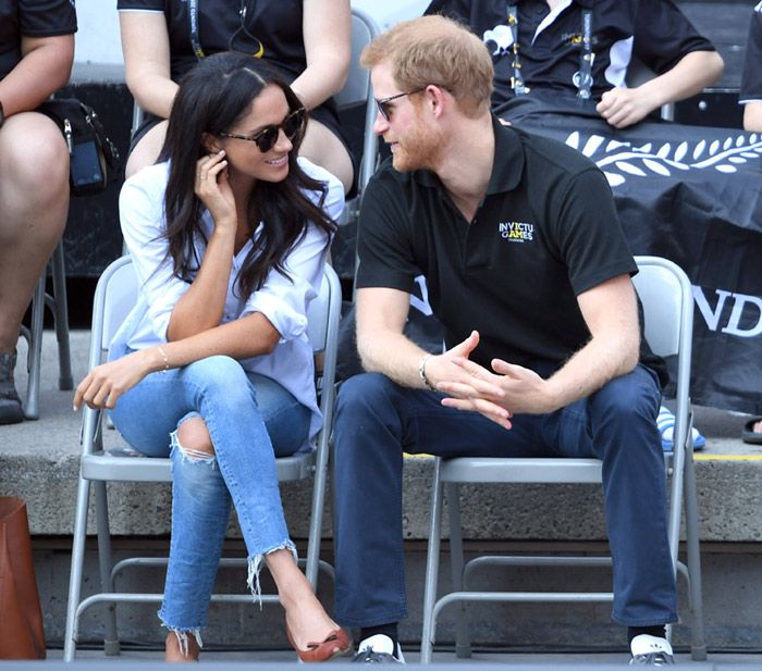 Primeras imágenes de Harry de Inglaterra y Meghan Markle juntos y de la mano