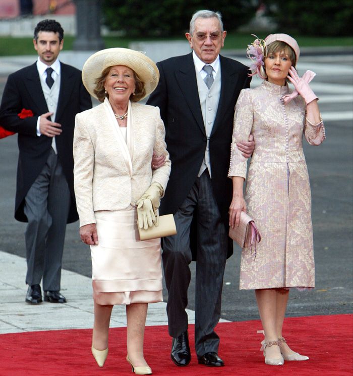 Menchu Álvarez del Valle, en la boda de los Reyes