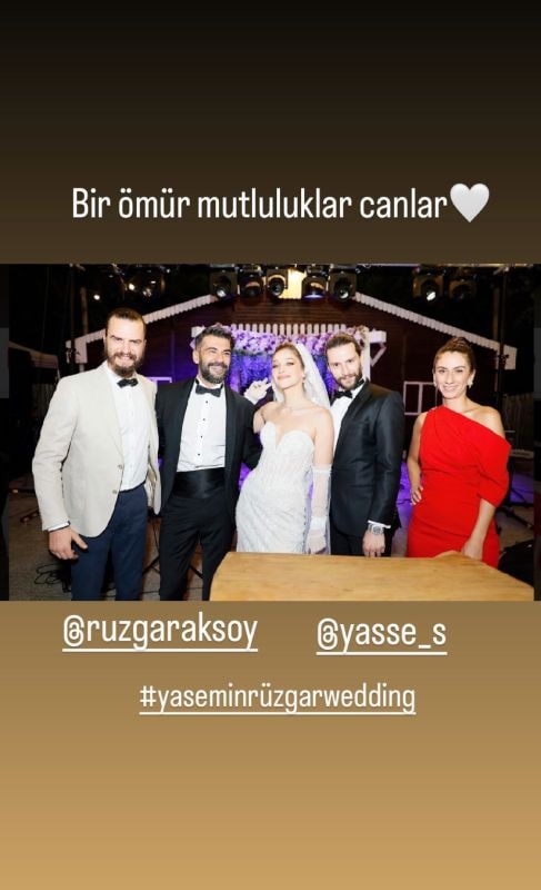 La romántica boda de Rüzgar Aksoy y Yasemin Sancaklı desde la lente de Hakan Akman