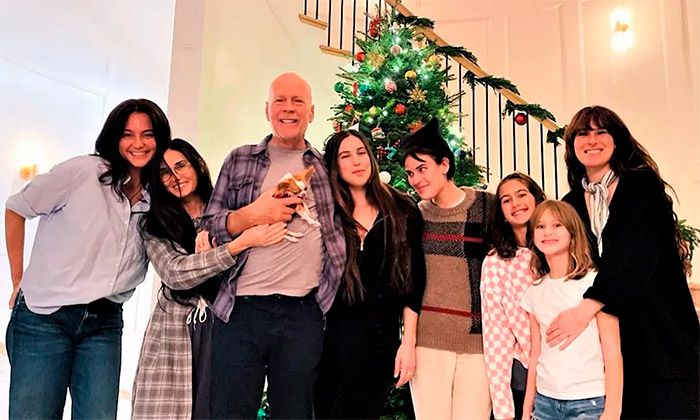 Bruce Willis y su familia