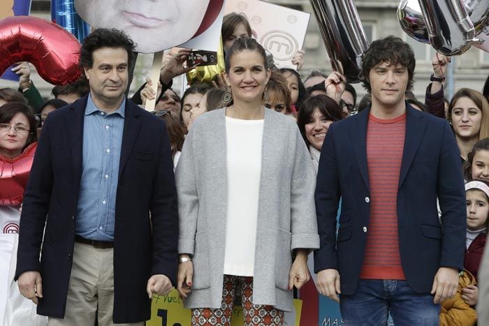 El jurado de MasterChef se reunió con algunos fans del concurso estos días en Madrid, como aperitivo a la nueva temporada
