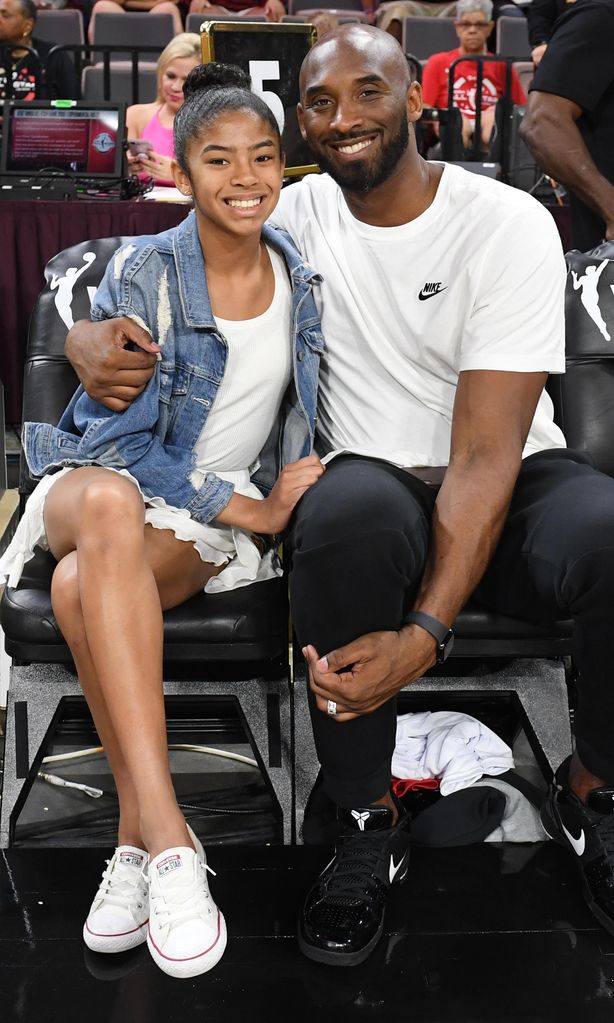 Kobe Bryant y su hija Gigi