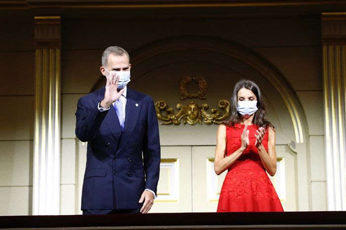 Los Reyes en el estreno de la nueva temporada del Teatro Real