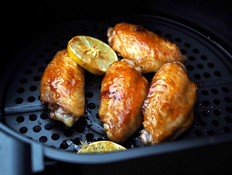 Alitas de pollo con Airfryer