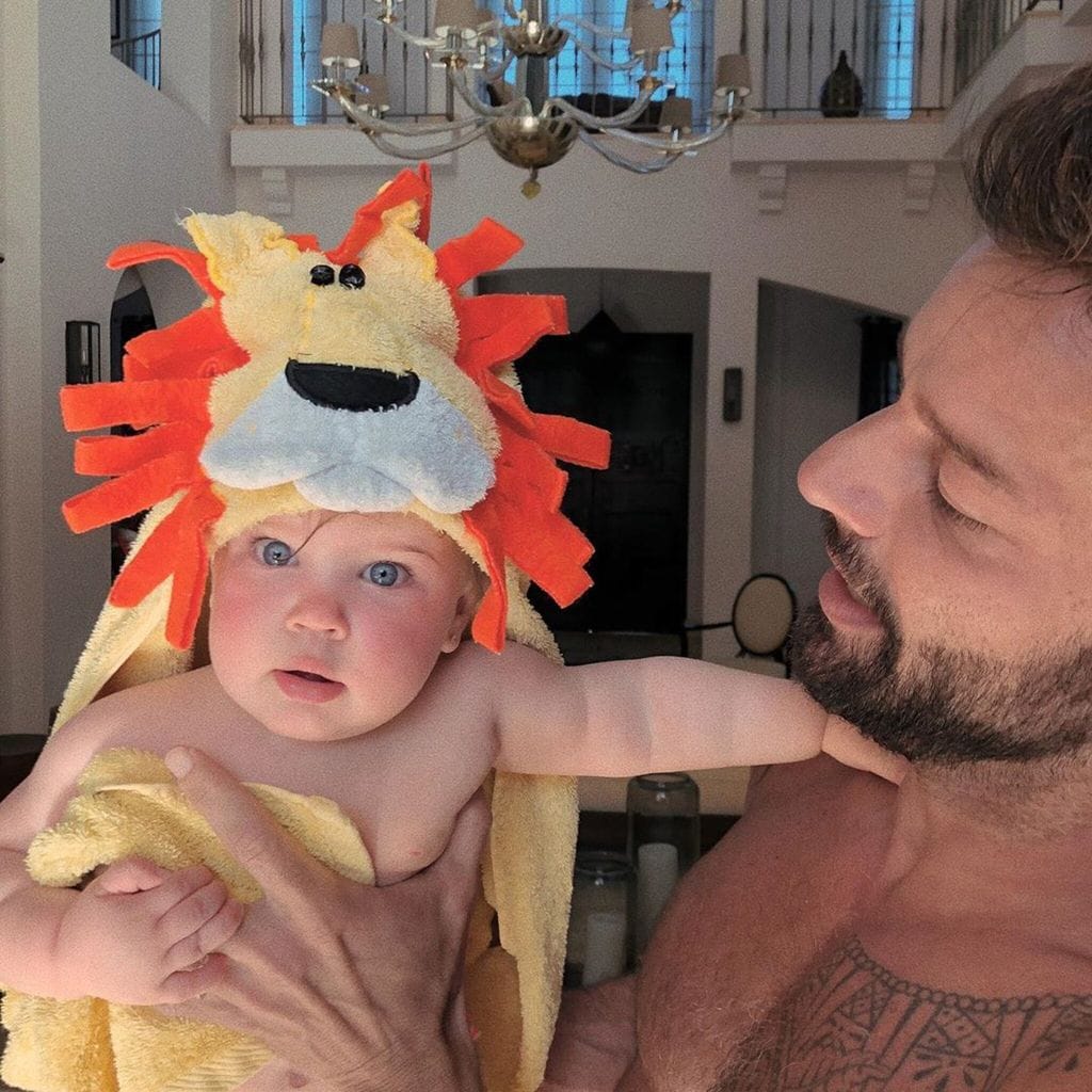 Ricky Martin nueva foto hija Lucía