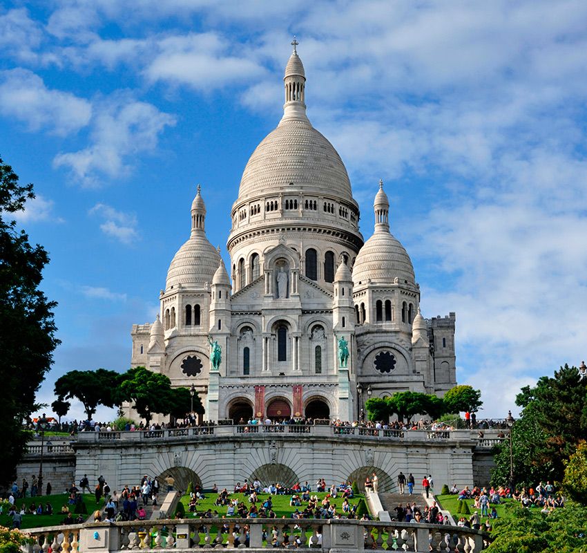 Basílica del Sacré Coeur, Montmartre, París