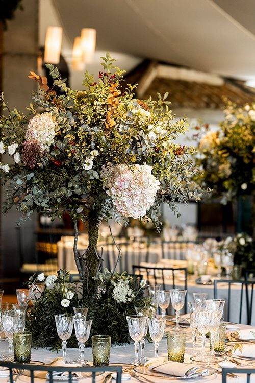 Decoración de mesas de boda