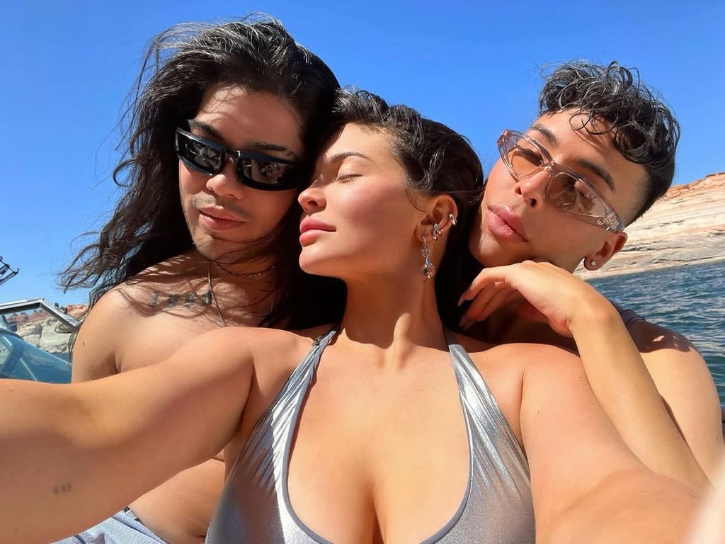 Jesús Guerrero, Kylie Jenner y Ariel Tejada