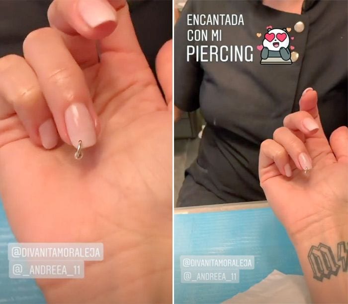 Pilar Rubio sorprende con su nueva manicura... ¡con un 'piercing'!