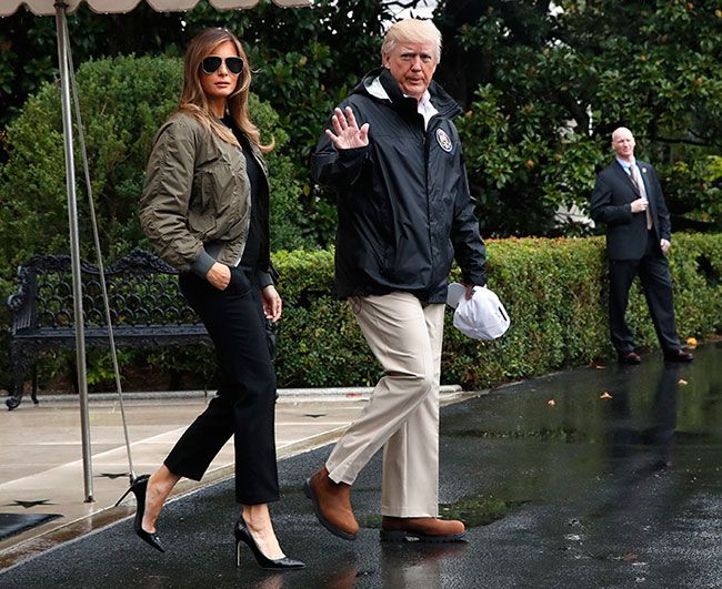 Melania tacones