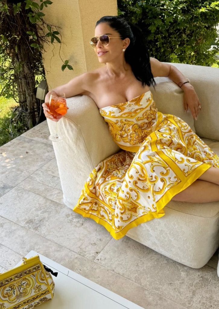 Lauren Sánchez disfruta de una tarde de verano en Italia