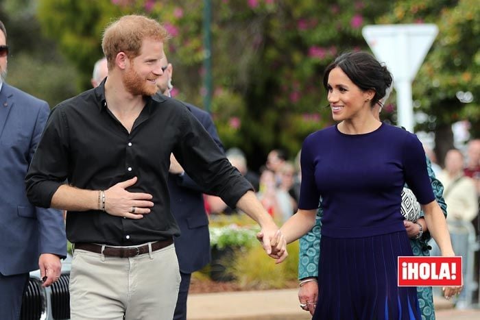 Meghan Markle y el príncipe Harry