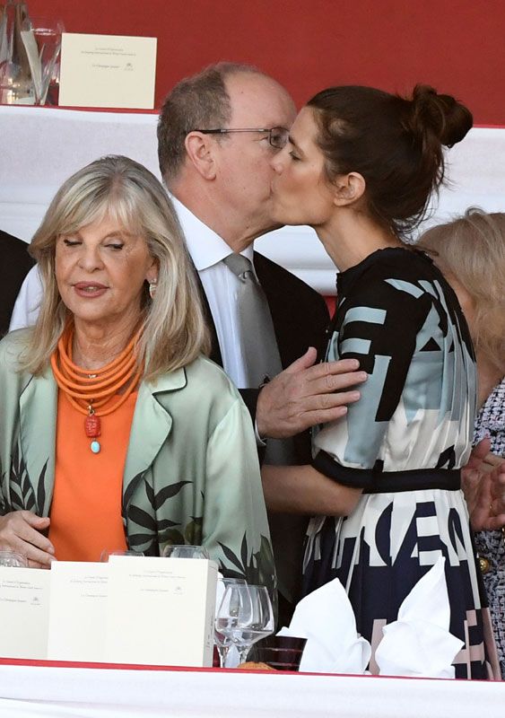 Alberto de Monaco y Carlota Casiraghi