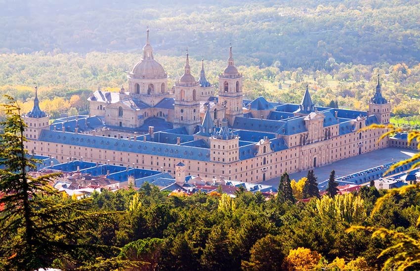 el escorial otono