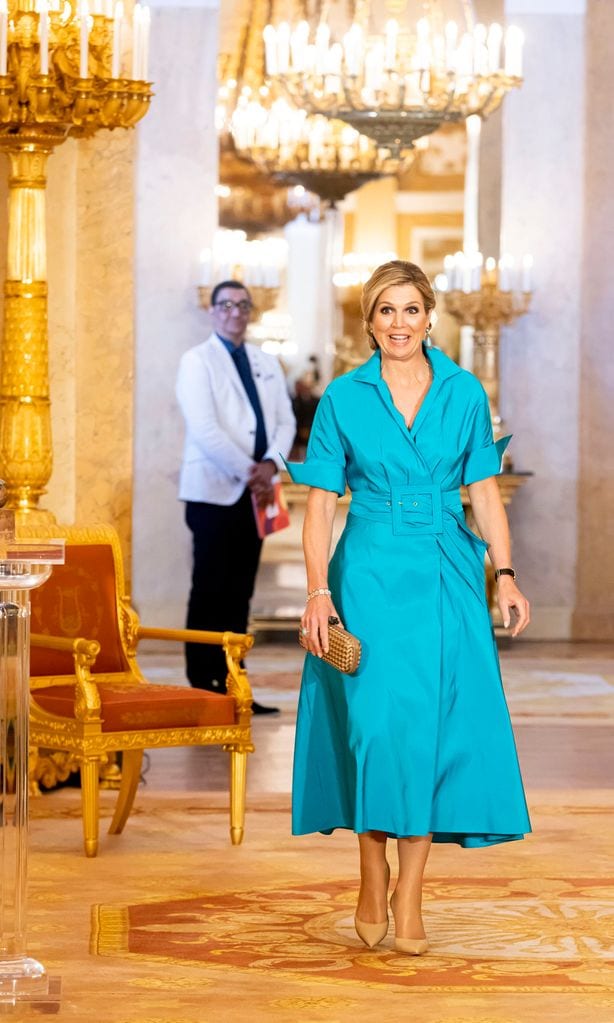 king willem alexander of the netherlands and queen maxima attend the appeltjes van oranje award ceremony