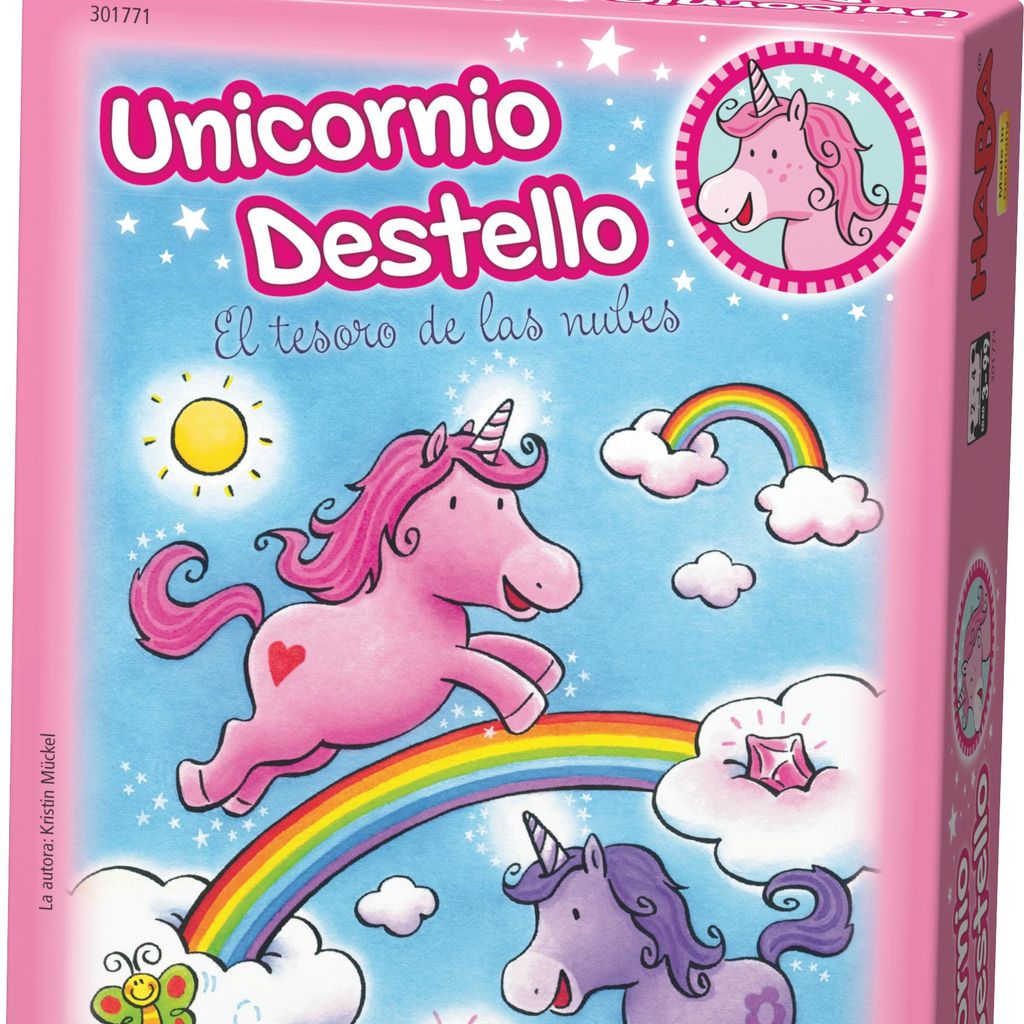 unicornio destello el tesoro de las nubes