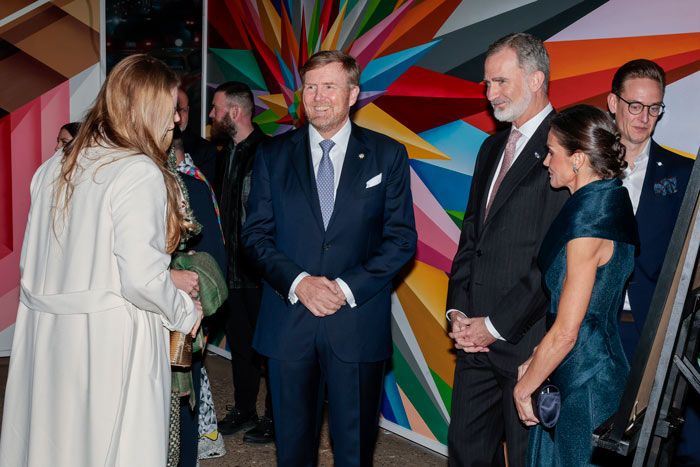 Último acto de los reyes Felipe y Letizia en los Países Bajos