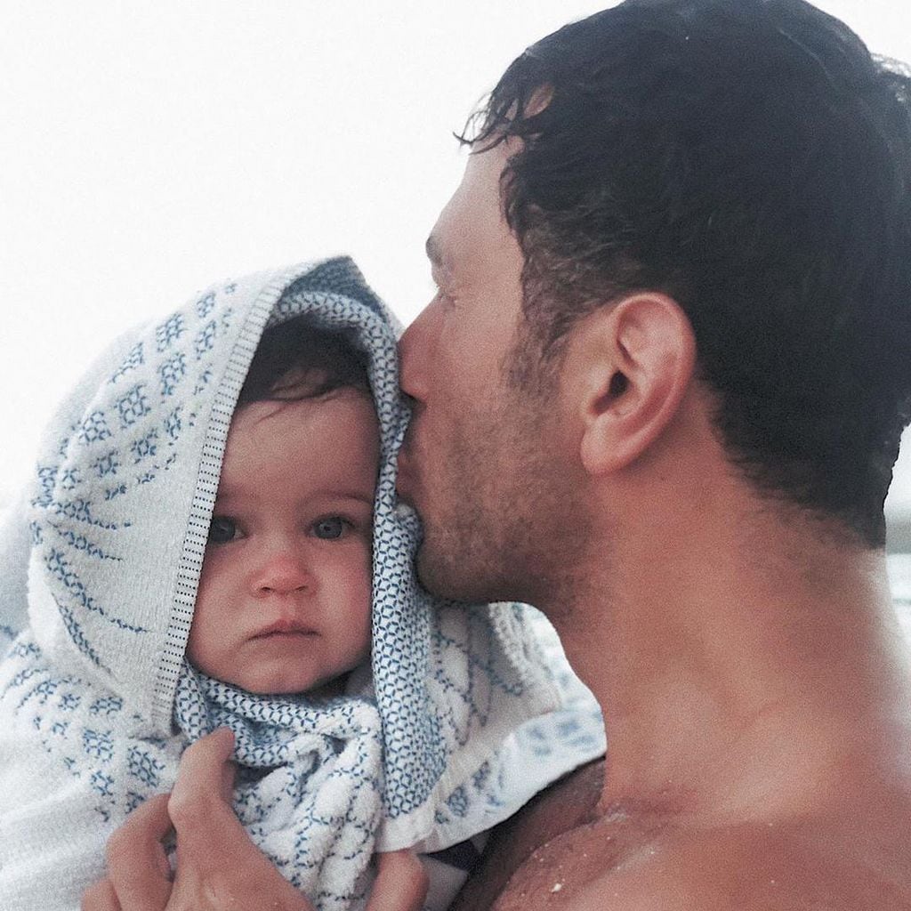 Jwan Yosef y su hija Lucía