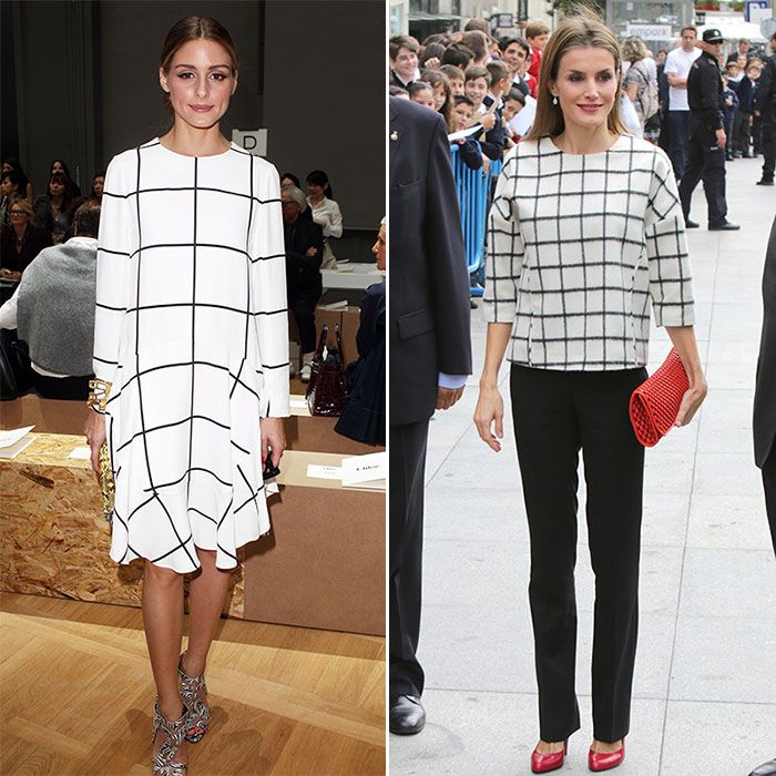 Olivia Palermo y doña Letizia