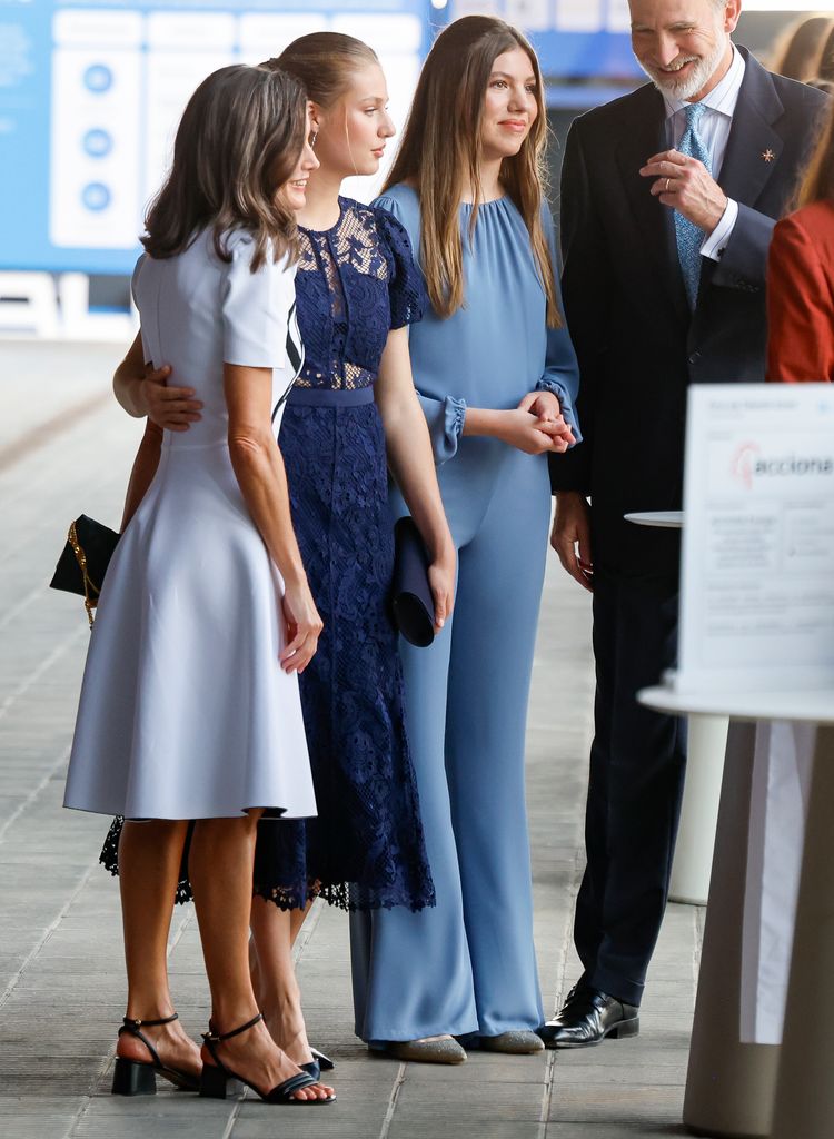 La familia real española en los Premios Princesa de Girona 2024