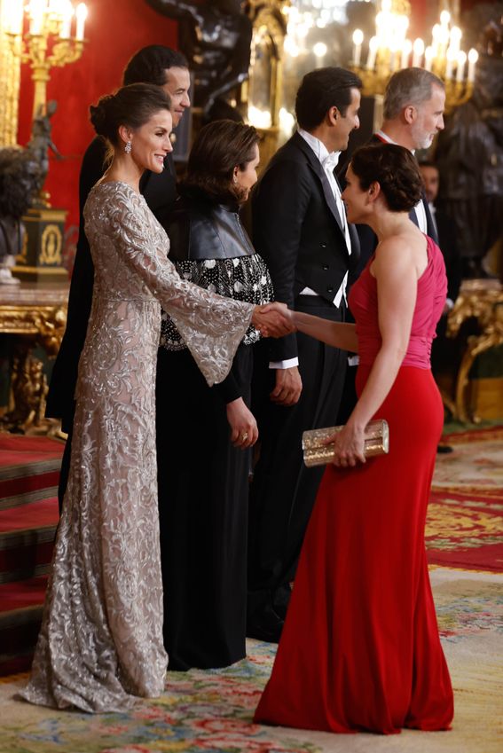 Los reyes Felipe y Letizia, anfitriones en una cena de gala para el emir y la jequesa de Catar