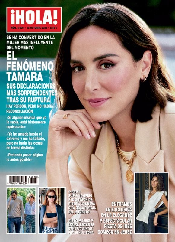 Tamara Falcó en la portada de ¡HOLA!