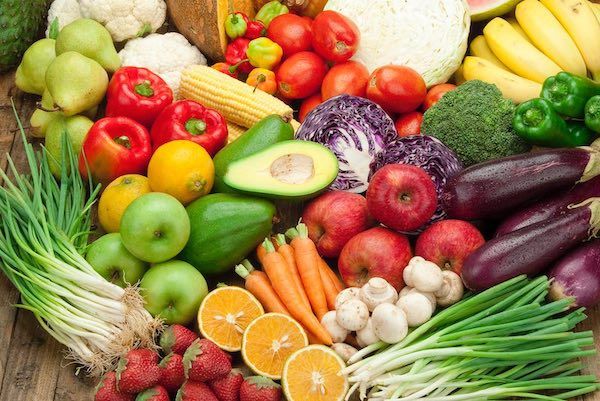 Vegetales y frutas con propiedades calmantes 