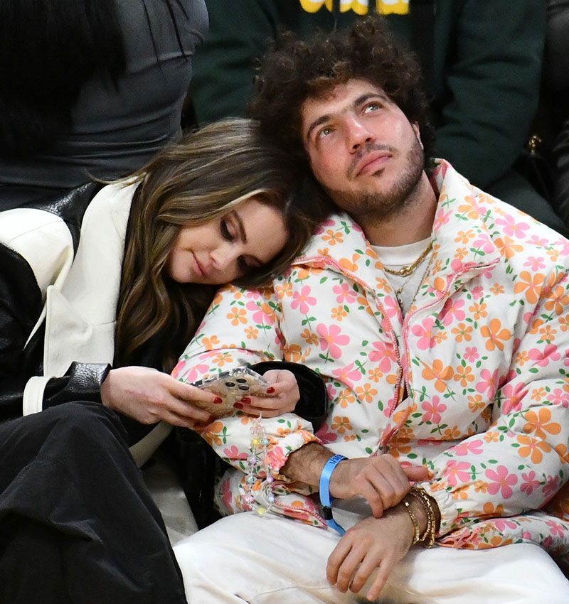 Selena Gomez y su novio Benny Blanco