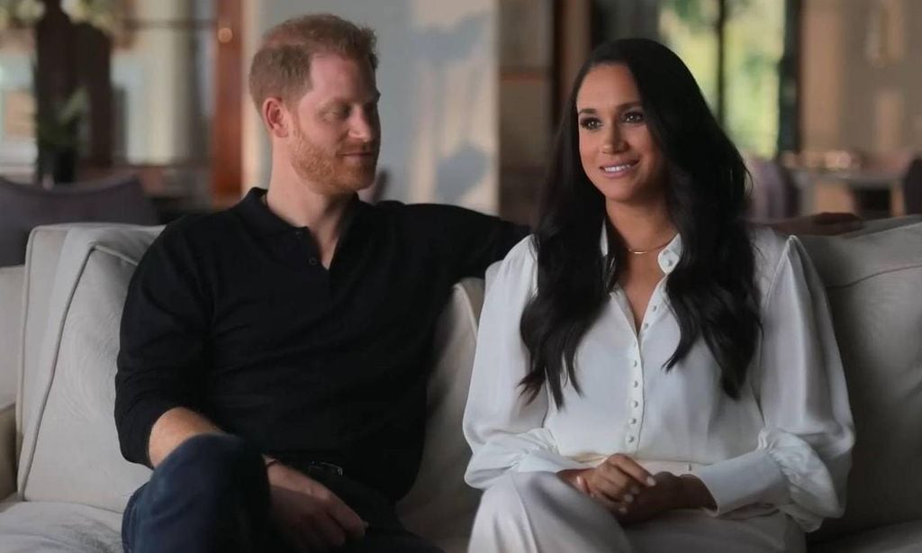 Harry y Meghan en el documental de Netflix