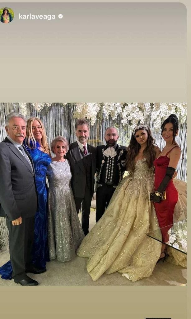 Boda de Vicente Fernández Junior