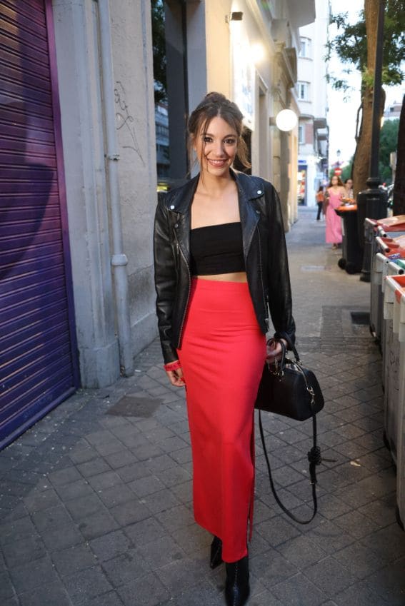 Ana Guerra en el concierto de Fran Perea