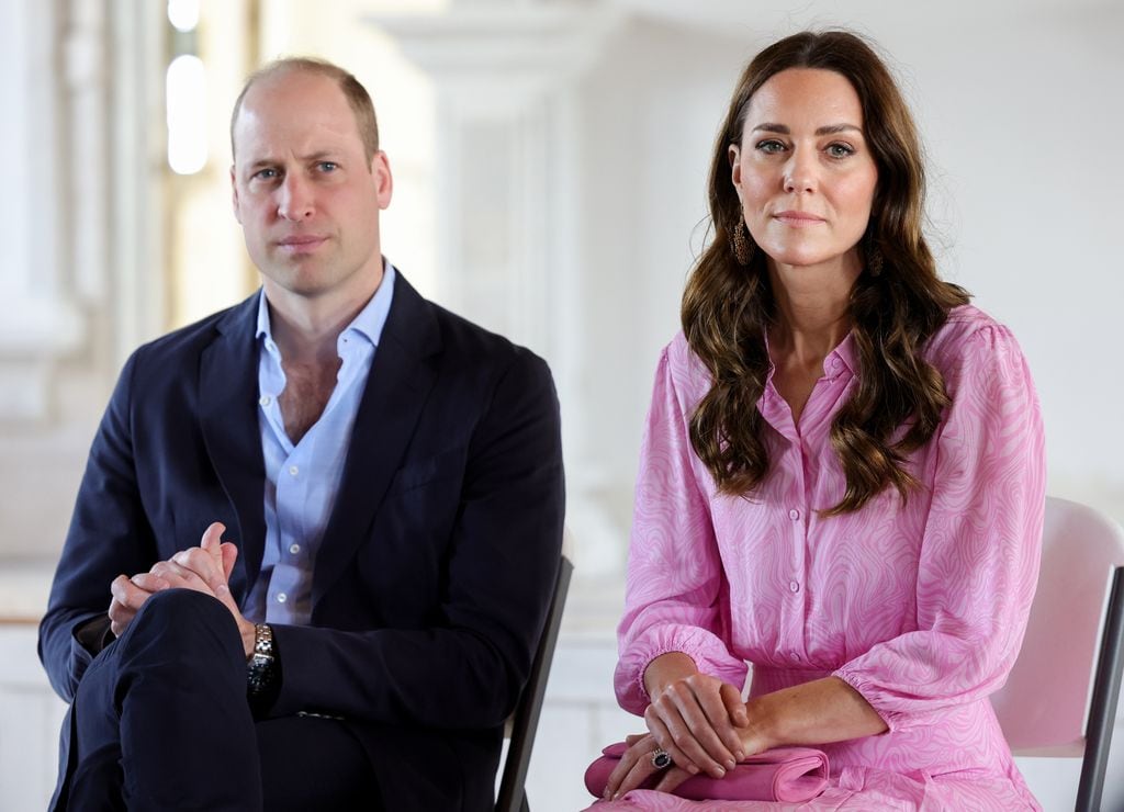 El príncipe William y la princesa Kate.