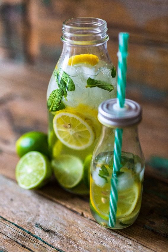 agua-limon-lima-menta