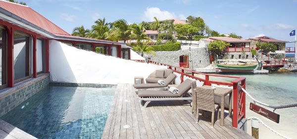 Todo lujo de detalles para un resort que cuenta con un yate privado con capacidad para 14 personas para recoger a sus ilustres clientes desde las islas de San Martín o Anguila © Eden Rock St Barts
