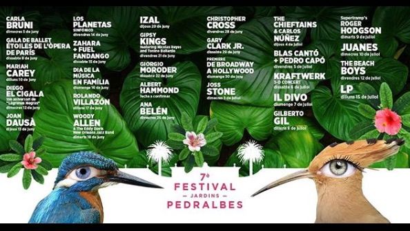 Festival Jardins Pedralbes