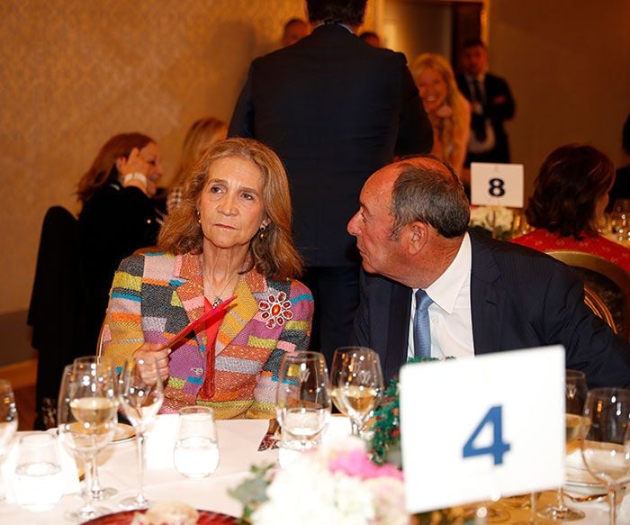 La infanta Elena y Luis Miguel Rodríguez