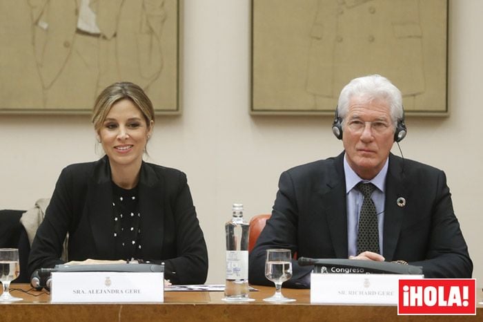 Alejandra y Richard Gere