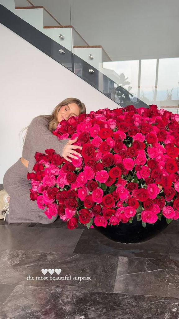 Irina Baeva recibió una increíble sorpresa en el Día de San Valentín