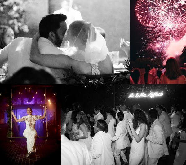 La boda de Jennifer Lopez y Ben Affleck en agosto de 2022 en Georgia