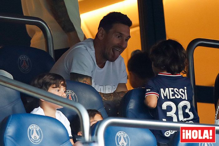 messi y sus hijos