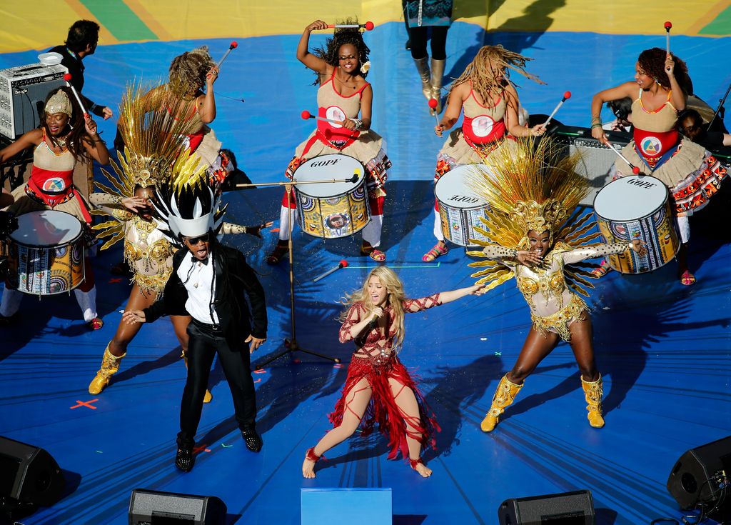 Shakira en Brasil, 2014