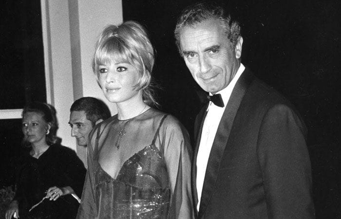 Monica Vitti y Michelangelo Antonioni