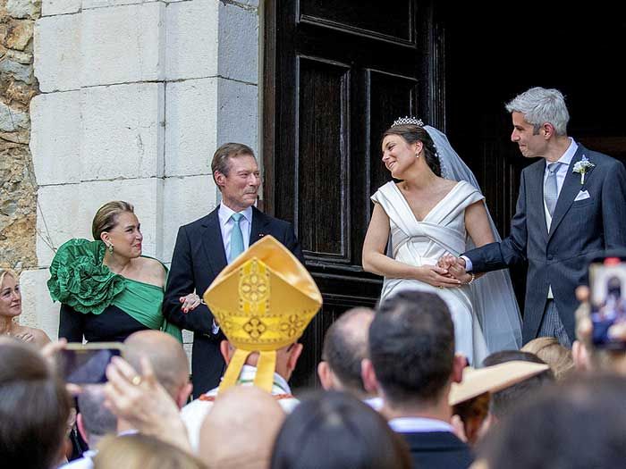 Boda de Alexandra de Luxemburgo y Nicolas Bagory 