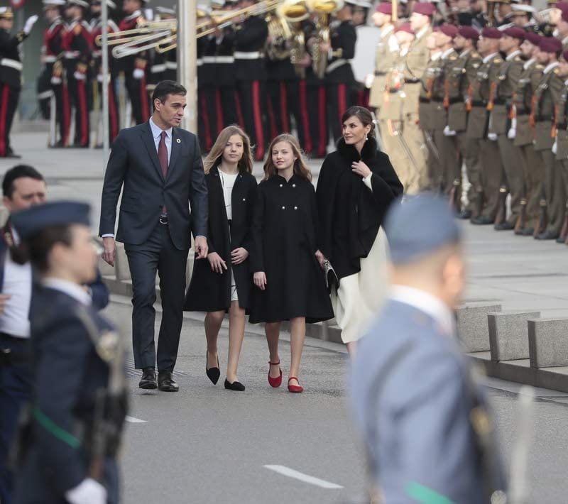 Reyes Felipe y Letizia, princesa Leonor e infanta Sofía