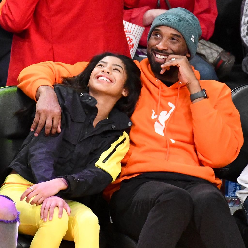 Kobe Bryant y su hija